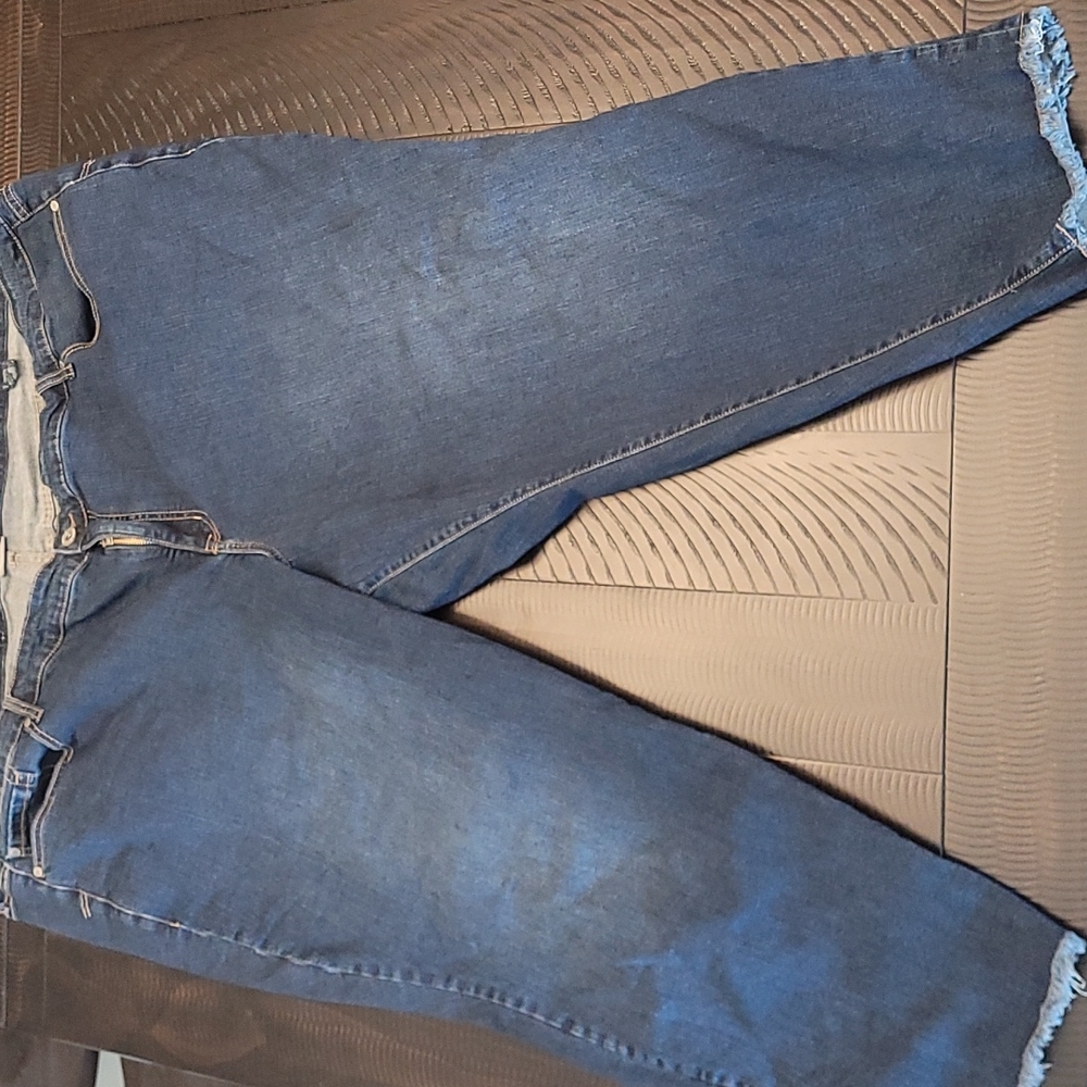 Cute Frayed Blue Jeans